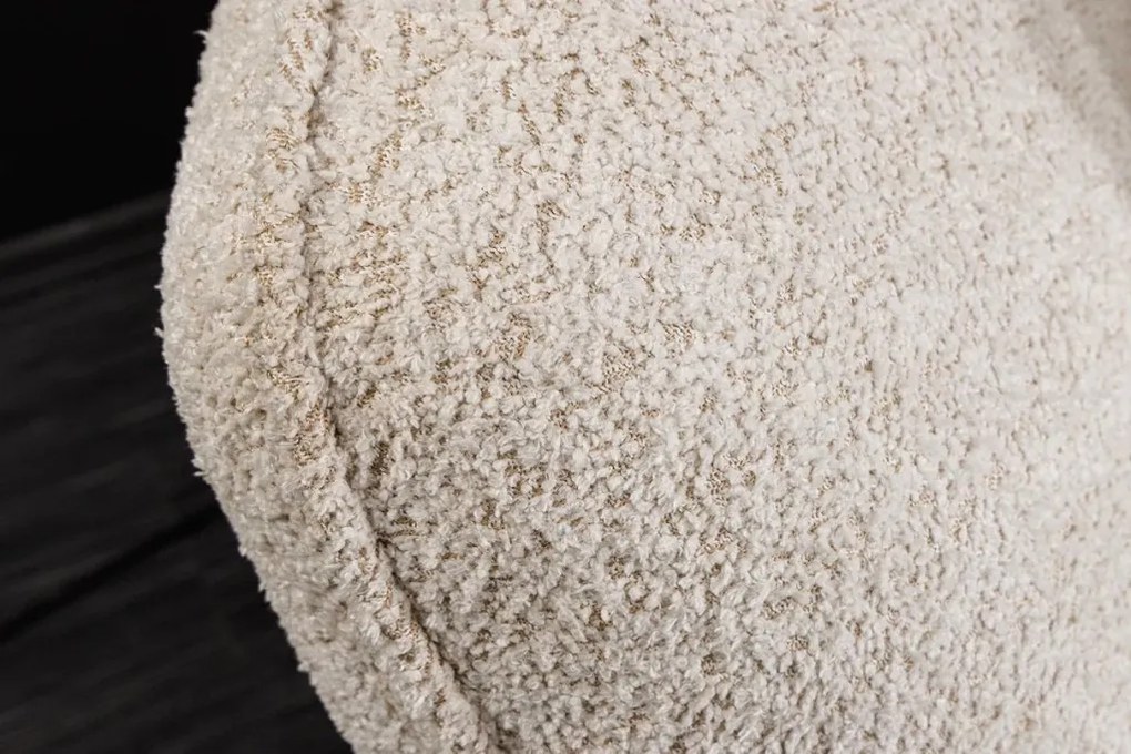 Canapea mare, Tesatura boucle bej sampanie, ROYAL 295cm