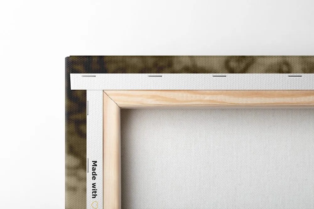 Tablou ceasul din trecut în design sepia