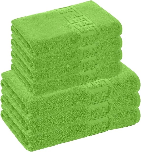 Set 7 Prosoape, Bumbac 100%, 550g/m²