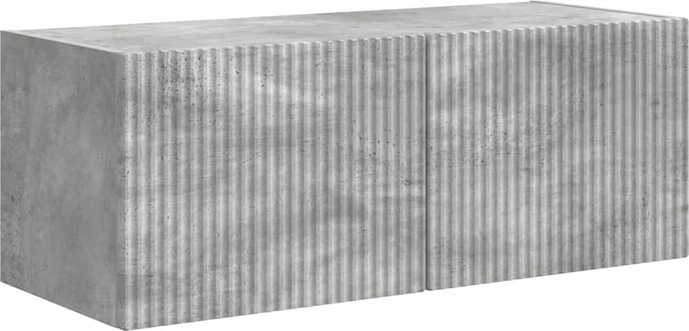 vidaXL Dulap TV de perete Beton 60 x 31 x 29.5 cm Lemn compozit