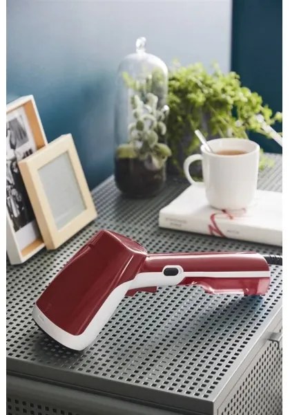 Aparat vertical de călcat ACCESS STEAM FIRST 1300W/230V roșu-burgund Tefal