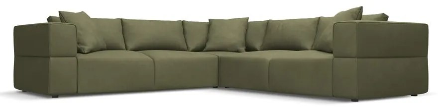 Colțar verde deschis (cu colț variabil) Esther – Milo Casa