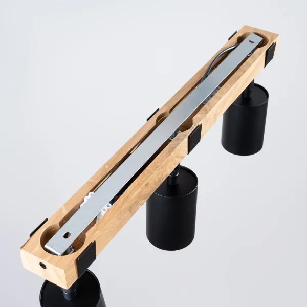 Spot Sollux SL.1345 FAGER 3xGU10/10W/230V negru