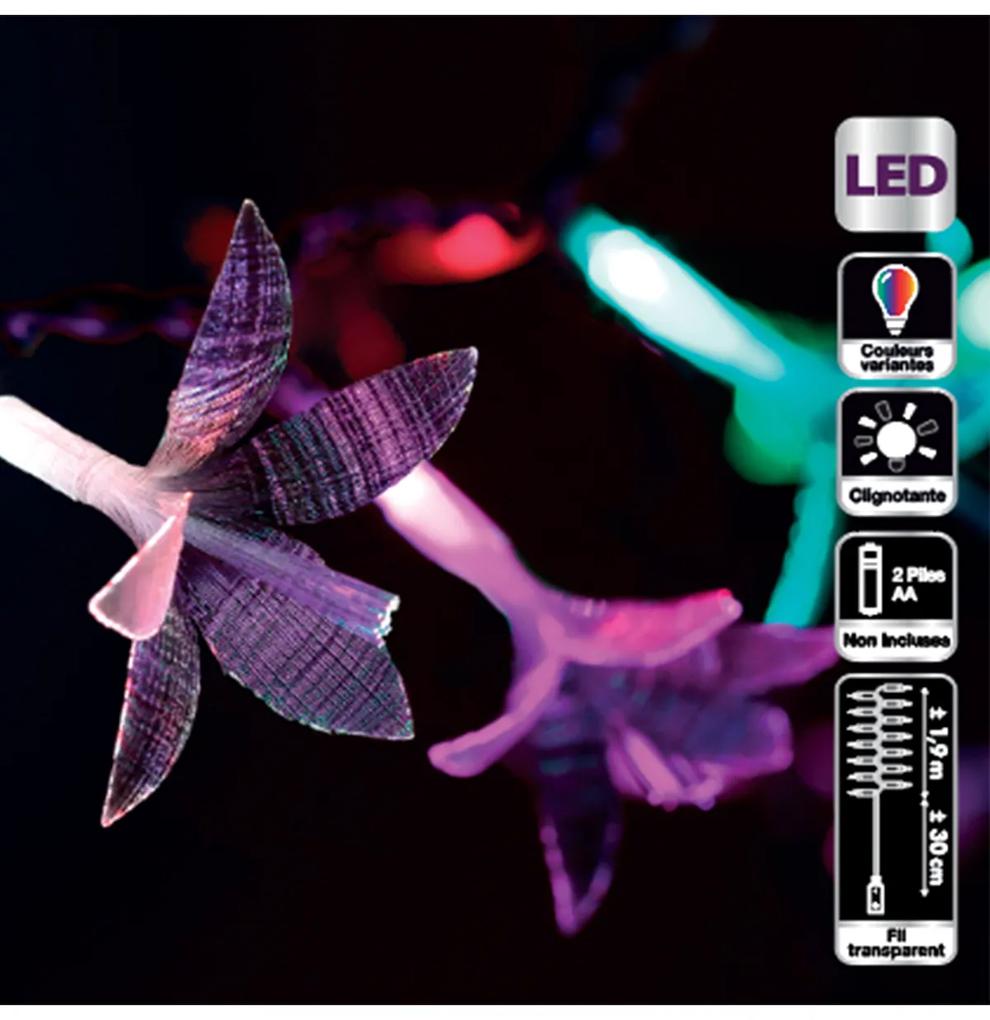 Ghirlanda luminoasa JJA Flower 20 LED cu baterii