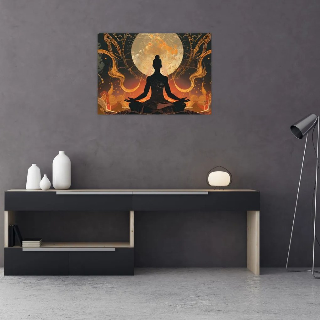Tablou - Meditație (70x50 cm)