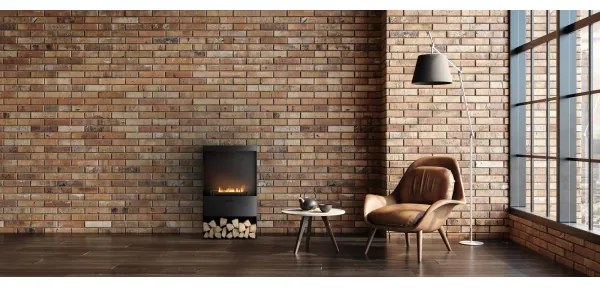 Șemineu BIO cu telecomandă Planika Senso Stove BEV 83,5x48 cm 2,5kW