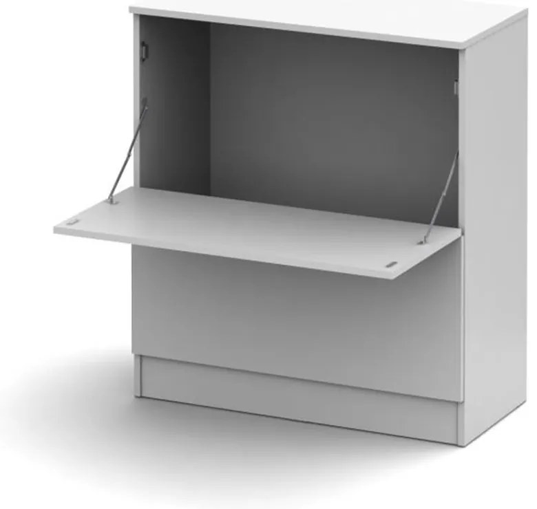 Dulap pentru perne si plapume, alb, BETTY 2 BE-02-040