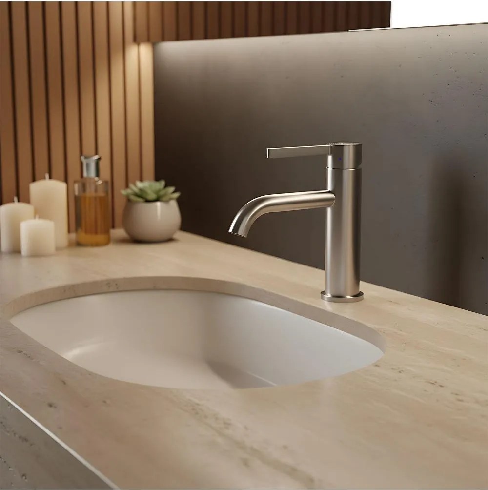 Baterie lavoar Rea Foster crom periat