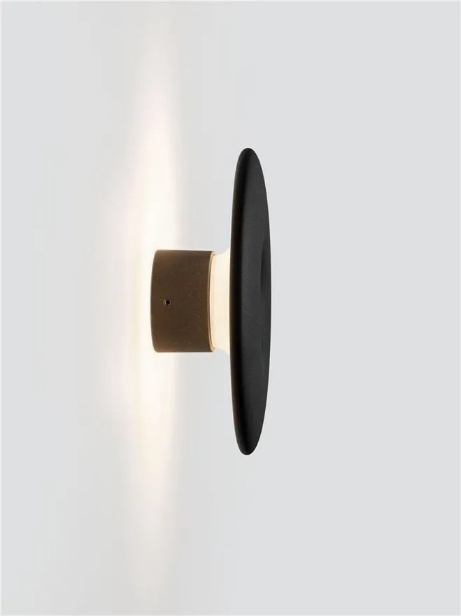 Aplica LED 3000K pentru fatade IP54 SPLASH negru