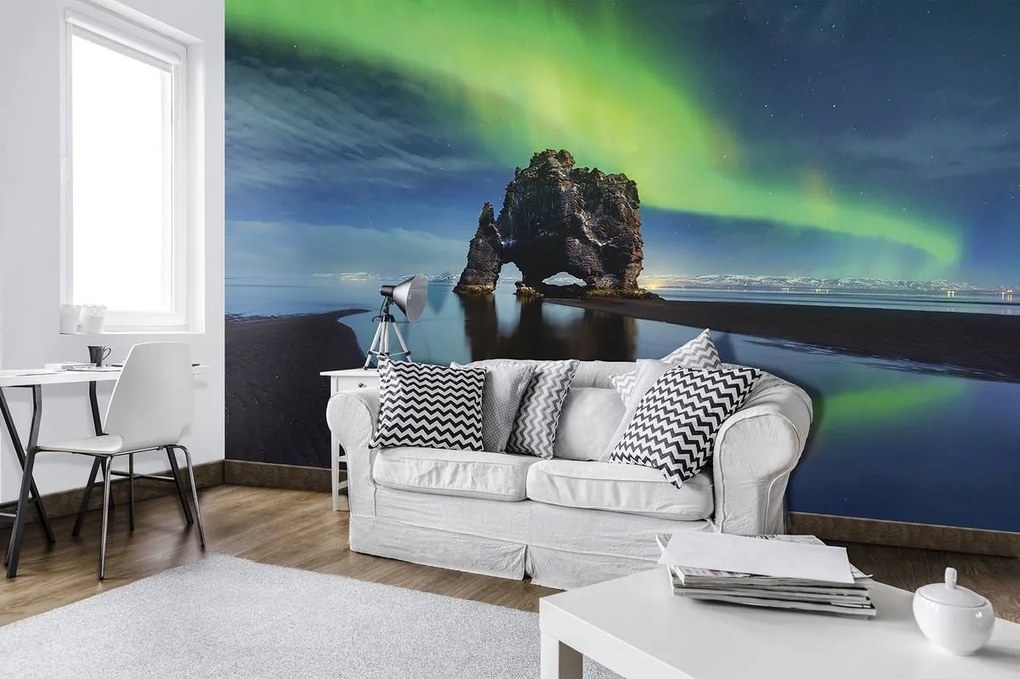 Fototapet - Aurora Borealis (254x184 cm)