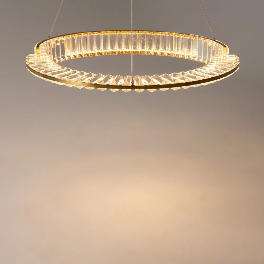 Lustra LED suspendata design modern Krone 62cm, 3000K