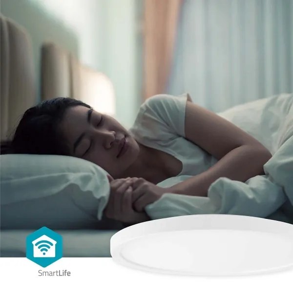 Corp de iluminat LED RGBW dimabil LED/18W/230V 2700-6500K Wi-Fi Nedis WIFILAC31WT