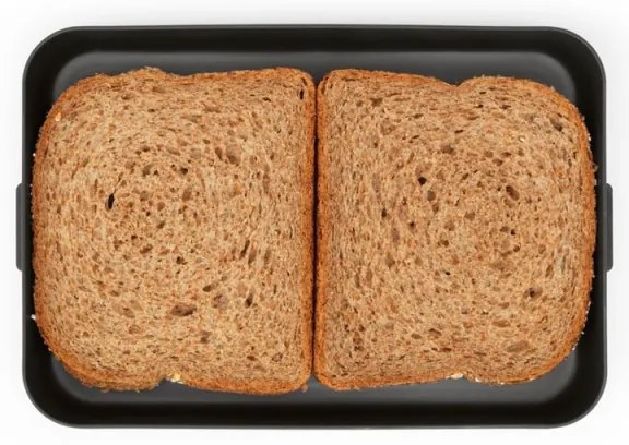 Cutie pentru sandwich Brabantia Make&Take 1006284, 1.1 L, Pana la 2 sandwich-uri, Fara BPA, Gri închis