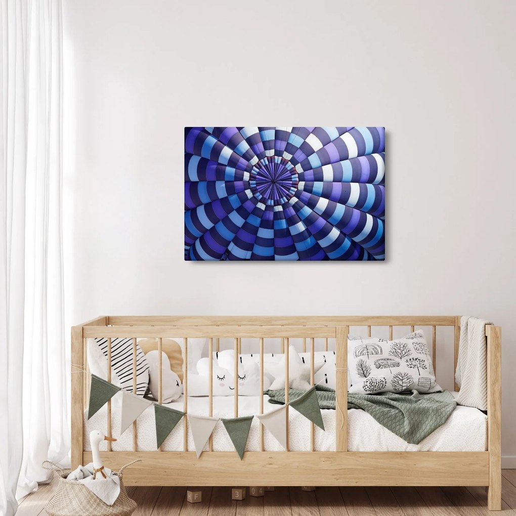Tablou cu structura balonului zburător (90x60 cm)