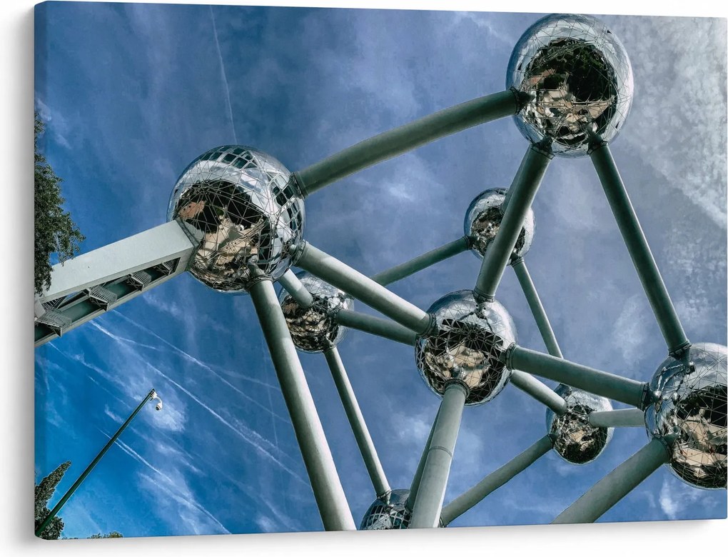 Tablou- atomium la Bruxelles (70x50 cm)