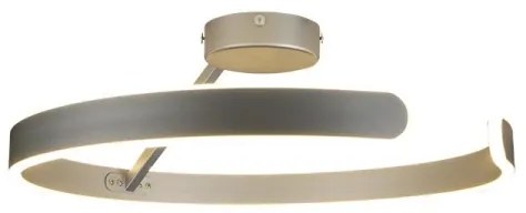 Lustră LED dimabilă aplicată LED/72W/230V 3000-6500K crom + telecomandă