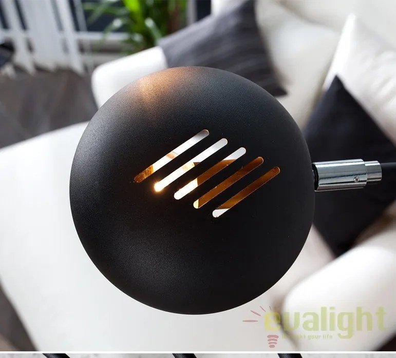Lampadar / Lampa de podea Five Lights negru/ auriu A-22967 VC