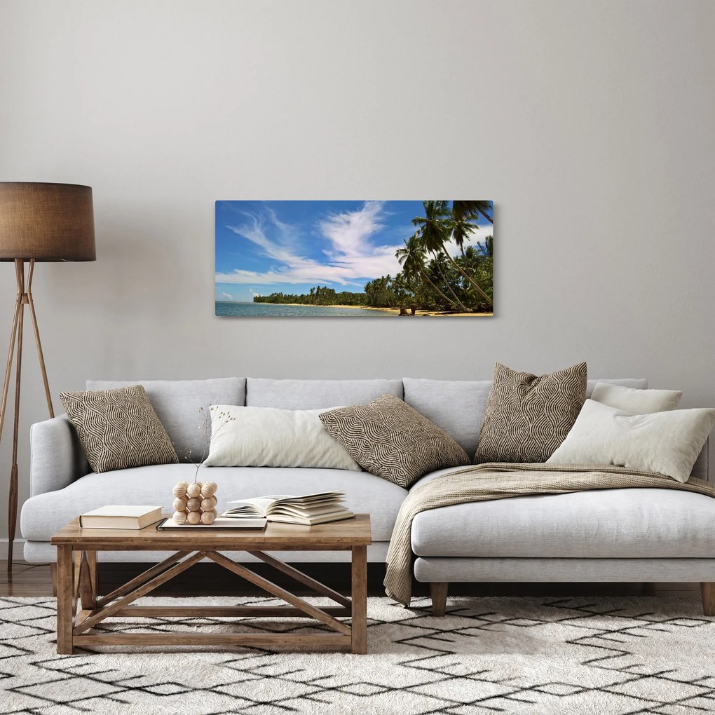 Tablou cu plajă (120x50 cm)