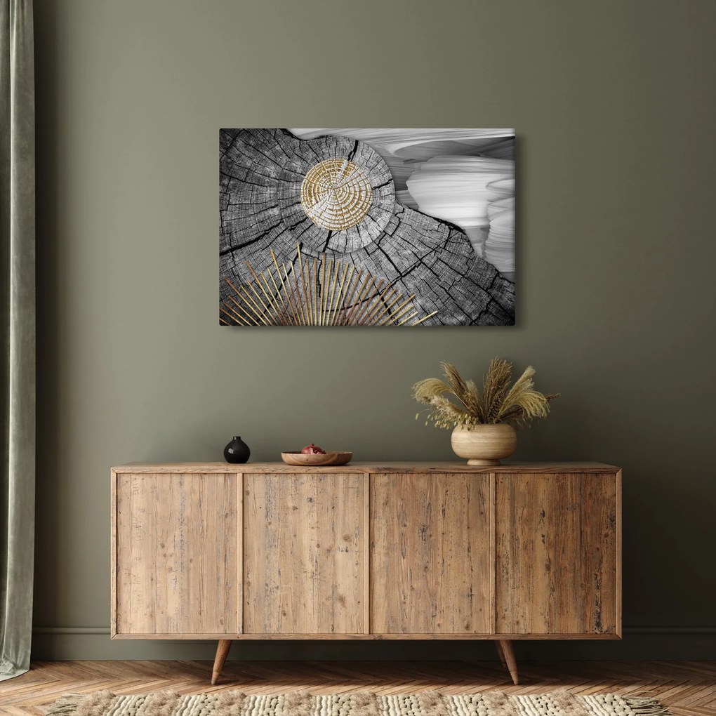 Tablou - Trunchiul copacului colaj (90x60 cm)