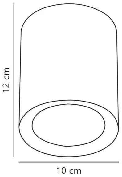 Nordlux - Spot LED FALLON LONG LED/5,5W/230V alb