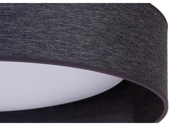 Plafonieră LED Duolla ROLLER LED/24W/230V d. 45 cm antracit