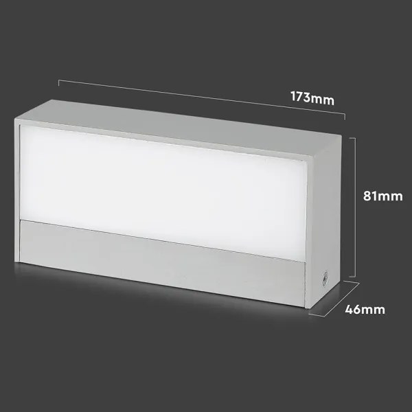 Aplică LED de exterior LED/9W/230V 6500K IP65