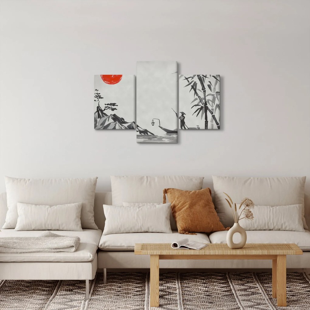 Tablou - Munții Fuji (90x60 cm)
