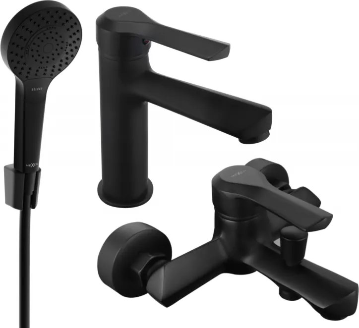 Mexen Sabre R05 set de baie, negru - 72103R05-70