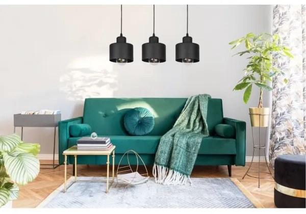 Lustră pe cablu BODO 3xE27/60W/230V