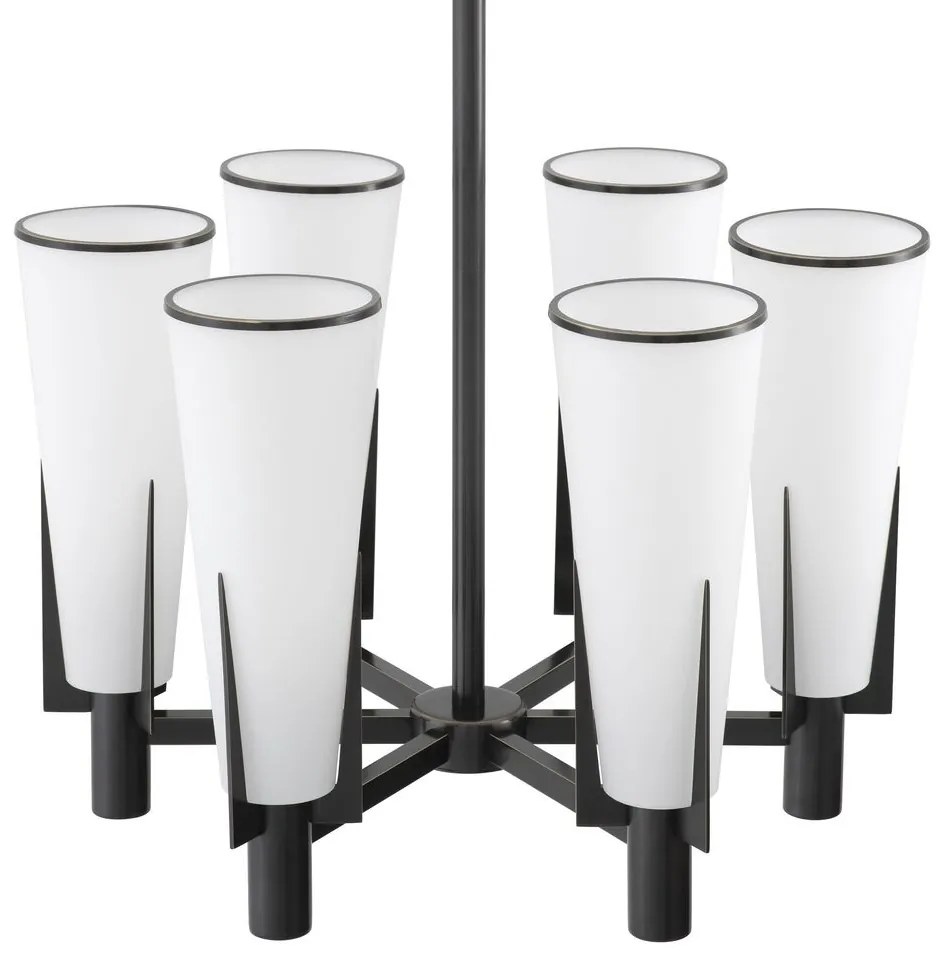 Lustra dimabila suspendata design elegant LUX Dino, bronz 115764 HZ