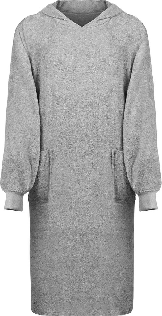 vidaXL Hanorac pătură KINN Gri XL Bumbac