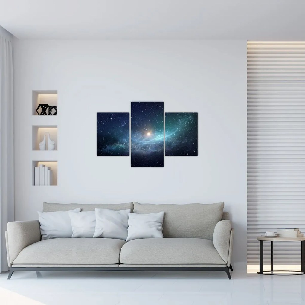 Tablou - Stele și nebuloase (90x60 cm)