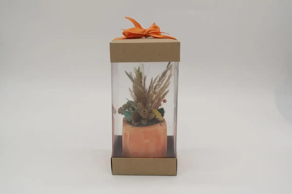 Ghiveci decorativ cu flori artificiale, homs seria A620,17x5.5x9 cm,30332