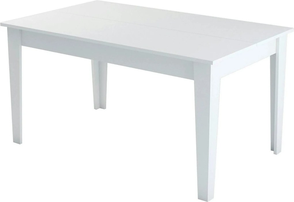 Masa MILAN 519, alb, PAL melaminat, 145x88x75 cm