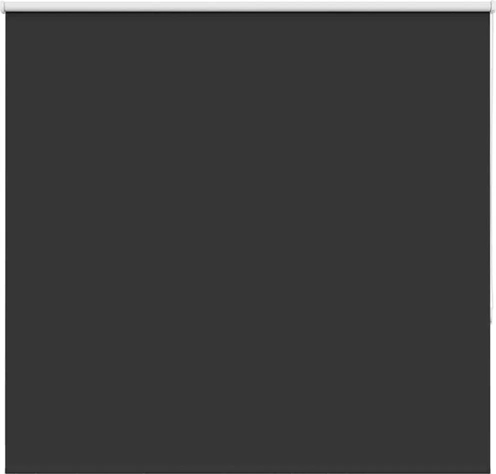 vidaXL Jaluzea cu role opace negru 145x175 cm lățime material 141,6 cm