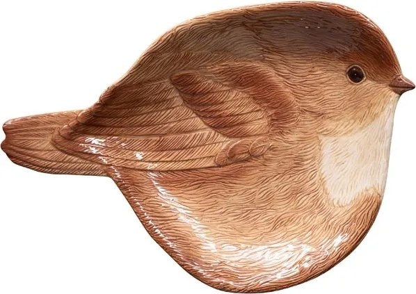 Farfurie decorativa, din ceramica, Bird