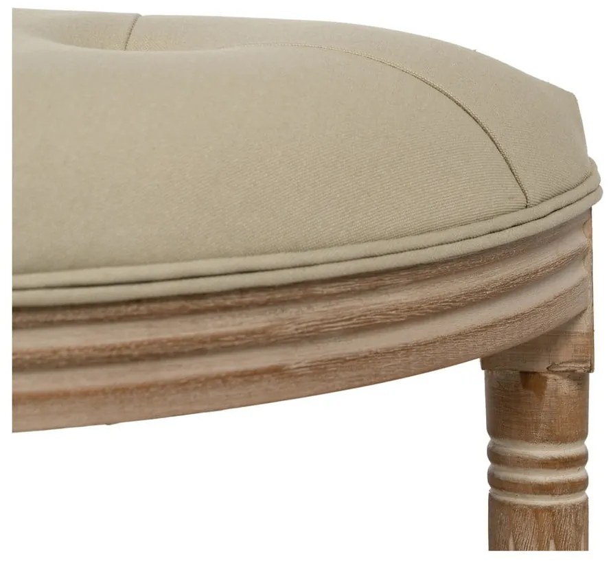 Bancă bej/în culoare naturală Royal – Ixia