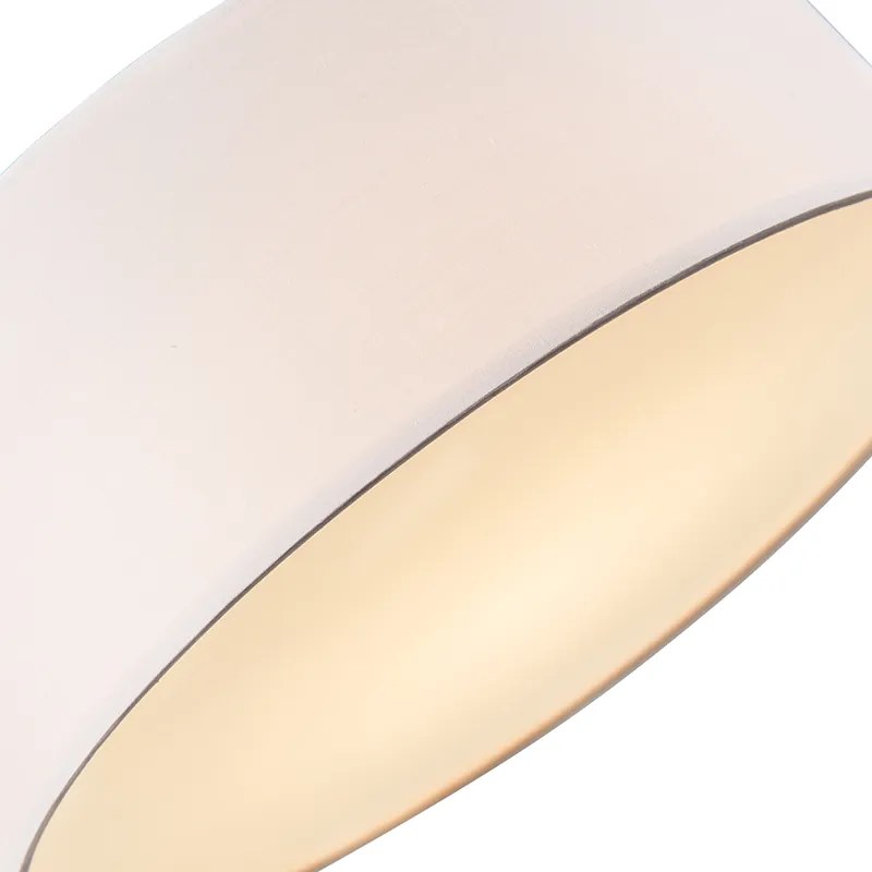 Plafoniera roz 40 cm incl. LED - Drum LED