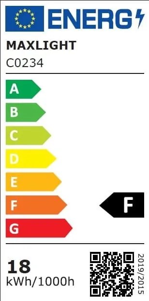 Plafoniera LED moderna Duo 47cm
