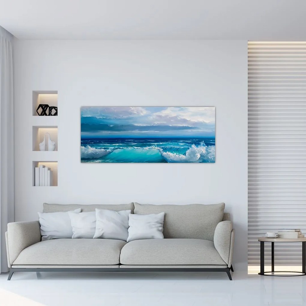 Tablou - Valul mării (120x50 cm)
