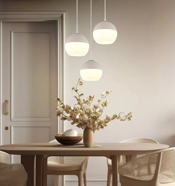 Globo 15999-3HR - Lustră suspendată pe cablu RAGUSA 3xE27/60W/230V