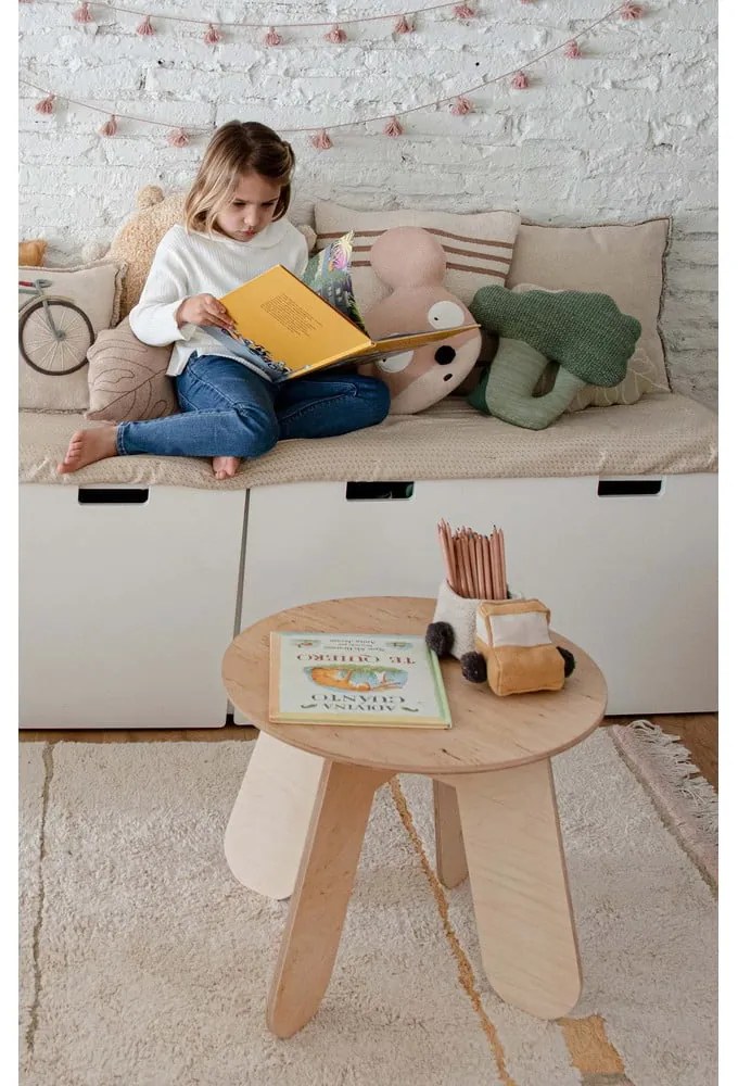 Coșuri de jucării pentru copii 2 buc. din material textil 24x14x8 cm Truck – Lorena Canals