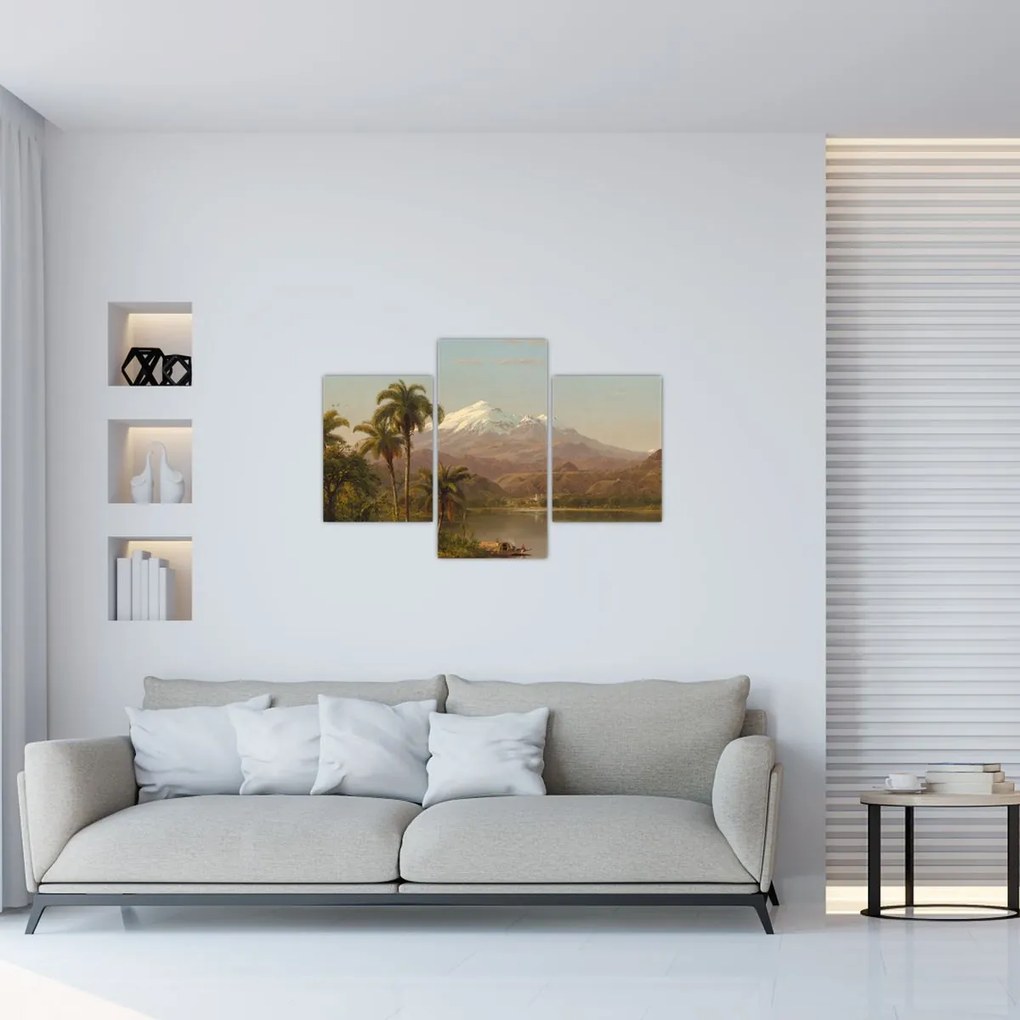 Tablou - Frederic Edwin Church, Tamaca Palms, reproducere (90x60 cm)