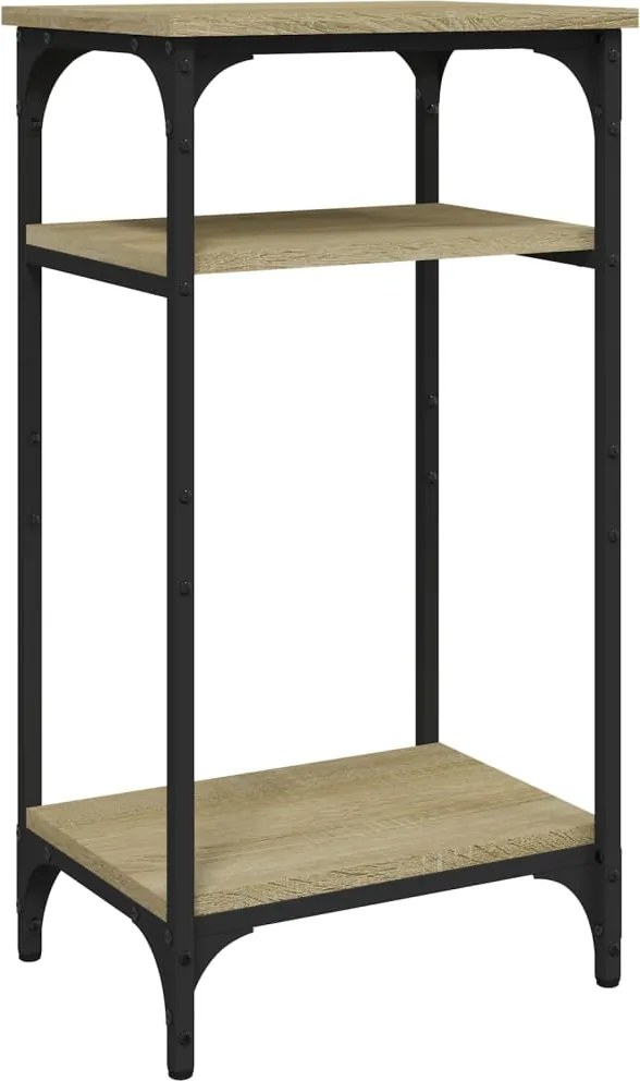 vidaXL Masă laterală, stejar sonoma, 40x30x75 cm, lemn prelucrat