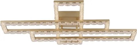 JUST LIGHT. 14733-60 - Plafonieră LED GLITRA LED/35W/230V aurie