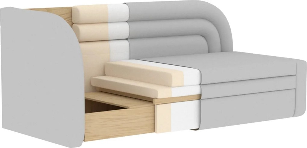 Canapea lemn masiv Fabillo - Touch 24, Dreapta