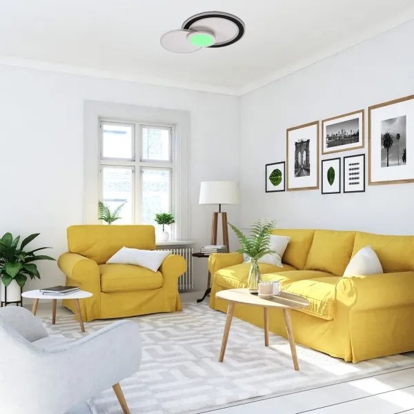 Rabalux 71402 - Plafonieră LED cu dimmer STAVROS LED/40W/230V 3000-6500K + telecomandă