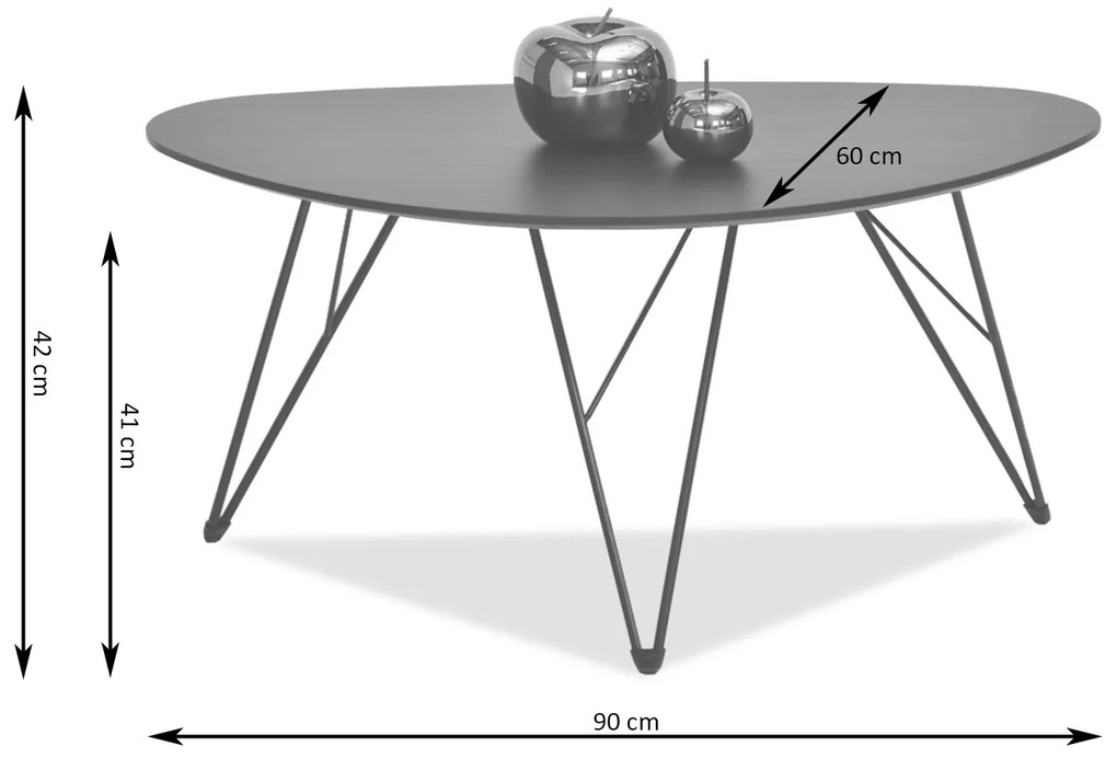Măsuță de cafea Rave Xl (negru). 1111686