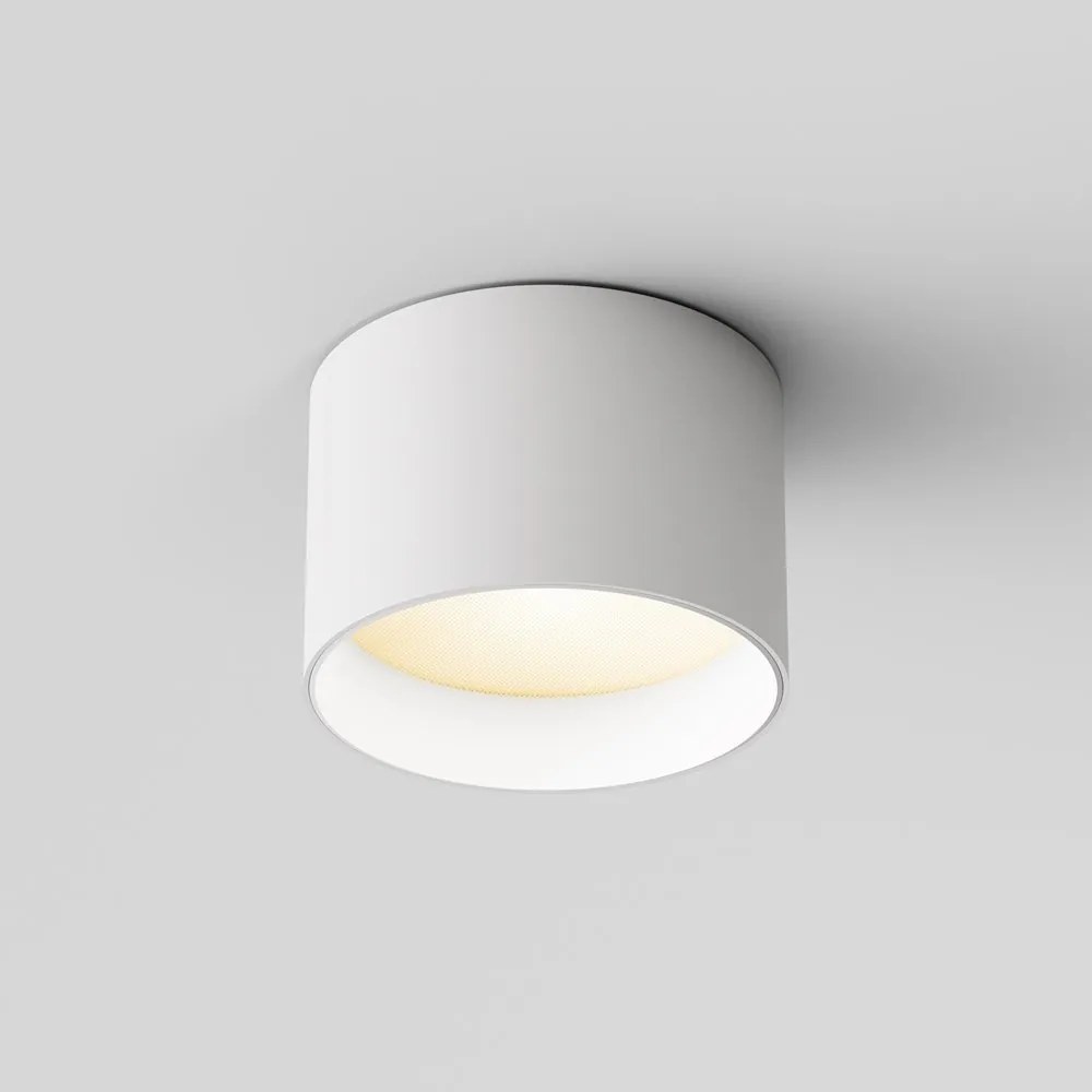 Spot LED aplicat design tehnic Vega D-9cm alb