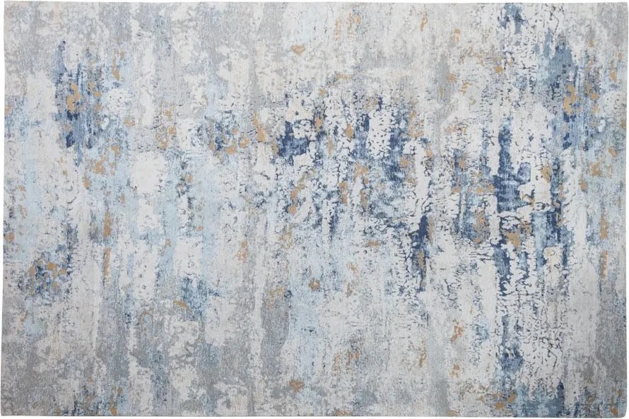 Covor Abstrakt 350x240cm, gri albastru